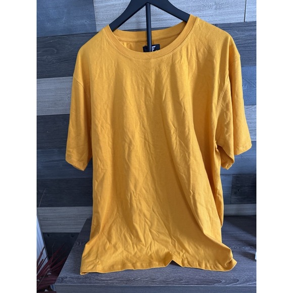 Mustard Pie Tops - Unisex Mustard Tee-shirt Size 3X - Cotton - Loose - Big & Tall - Funday Fashion